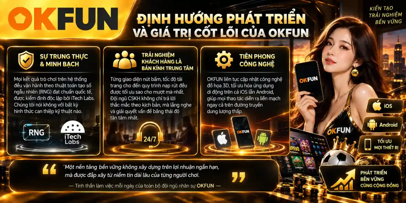 Định Hướng Phát Triển Và Giá Trị Cốt Lõi Của OKFUN