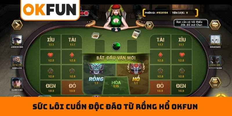 Sức lôi cuốn độc đáo từ Rồng Hổ OKFUN